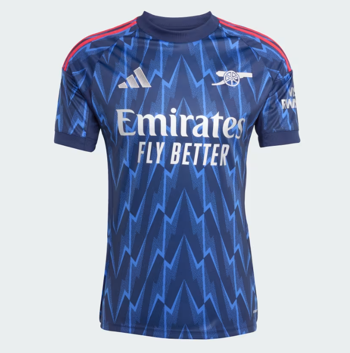 Arsenal FC 25/26 Away Shirt - Official Adidas Jersey
